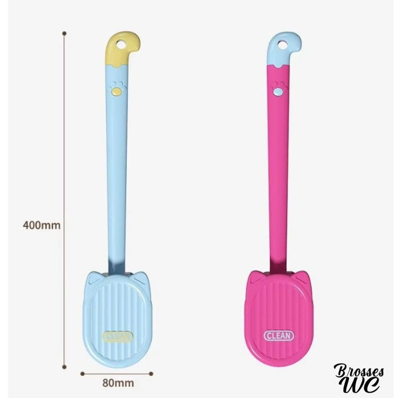 Brosse wc forme de chat