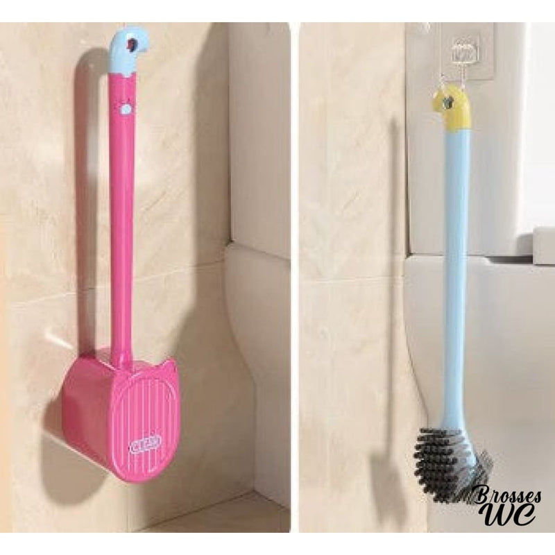 Brosse wc forme de chat