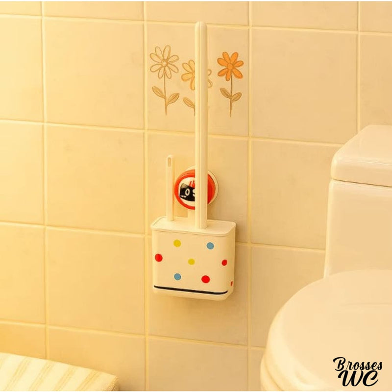 Brosse wc forme de chat