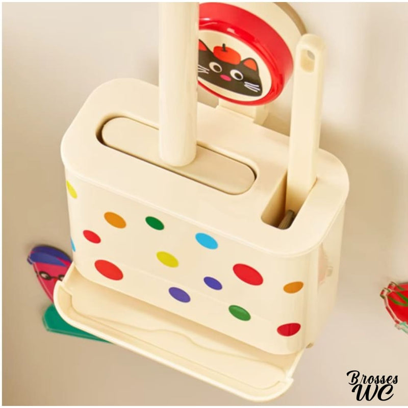 Brosse wc forme de chat