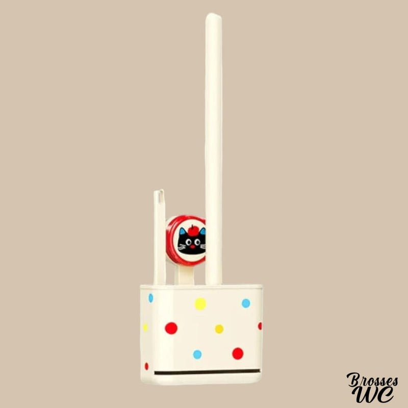 Brosse wc forme de chat