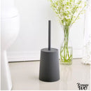 Brosse wc gris anthracite