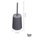 Brosse wc gris anthracite