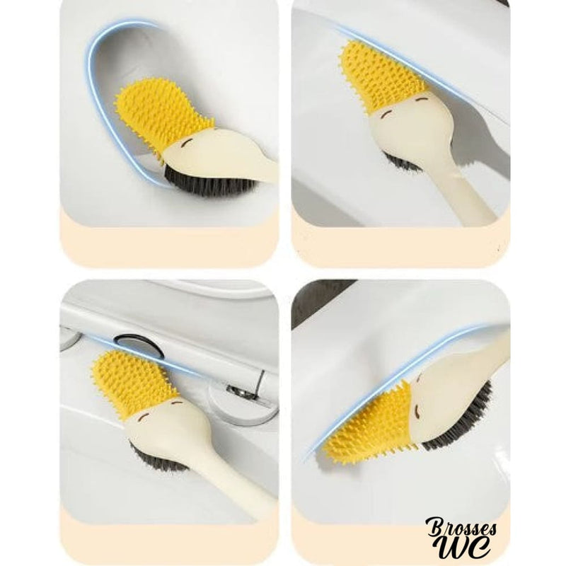 Brosse wc humoristique