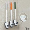 Brosse wc incurvee