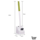 Brosse wc incurvee fond cuvette