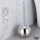 Brosse wc inox boule