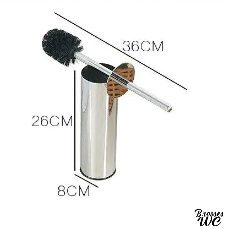 Brosse wc inox design