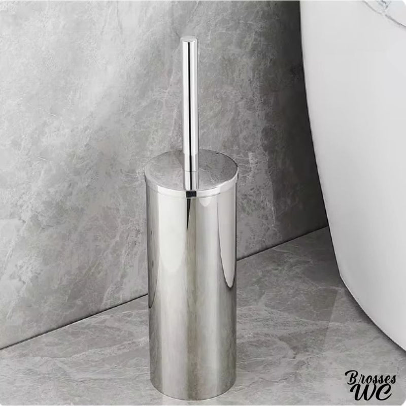 Brosse wc inox design