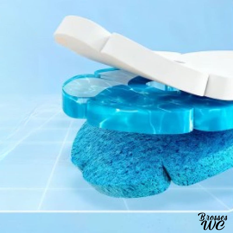 Brosse wc jetable blanche