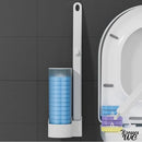 Brosse wc jetable blanche