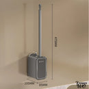 Brosse wc murale basculante