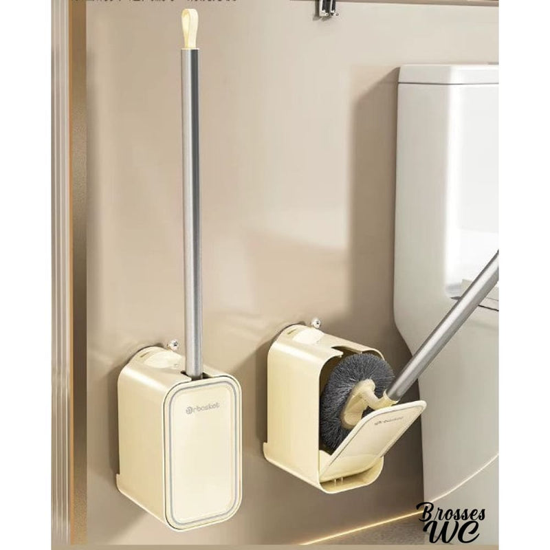 Brosse wc murale basculante