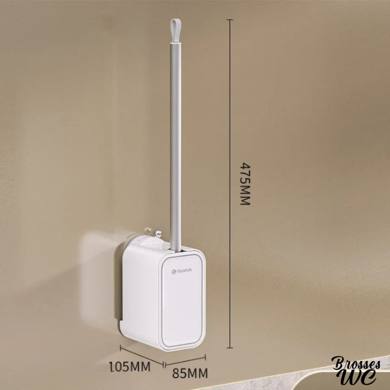 Brosse wc murale basculante