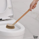 Brosse wc murale bois
