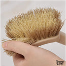 Brosse wc murale bois