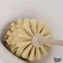 Brosse wc murale bois