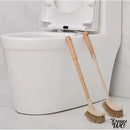 Brosse wc murale bois