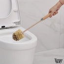 Brosse wc murale bois