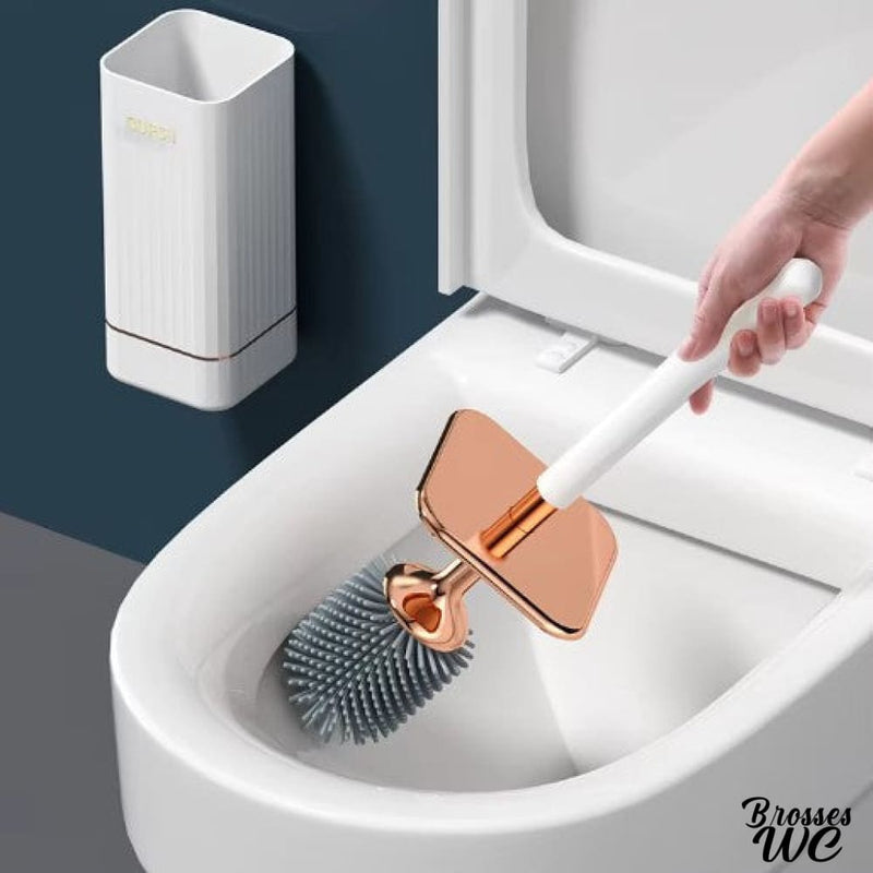 Brosse wc murale élégante