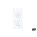 Brosse wc murale noire