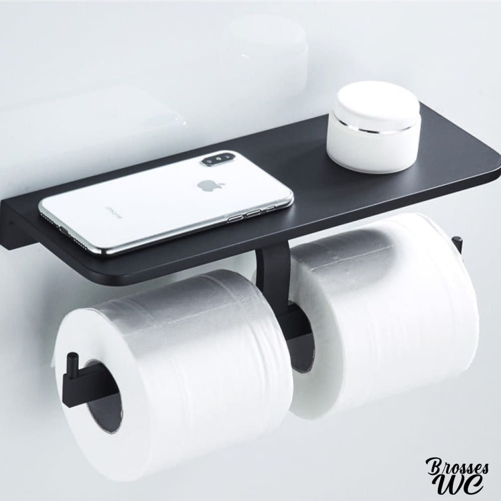 Brosse Toilette Design Etroite Noire BT1084 Simplehuman 