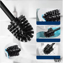 Brosse wc noir mat