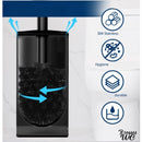 Brosse wc noir mat