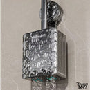 Brosse wc noire paillette