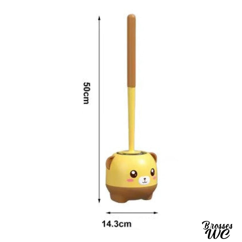 Brosse wc ours silicone