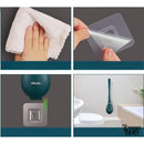 Brosse wc plate silicone