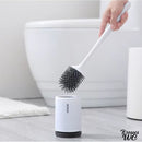 Brosse wc poils silicone