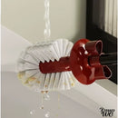 Brosse wc porte brosse rouge
