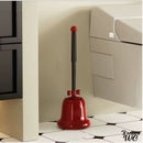 Brosse wc porte brosse rouge