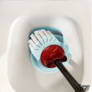Brosse wc porte brosse rouge