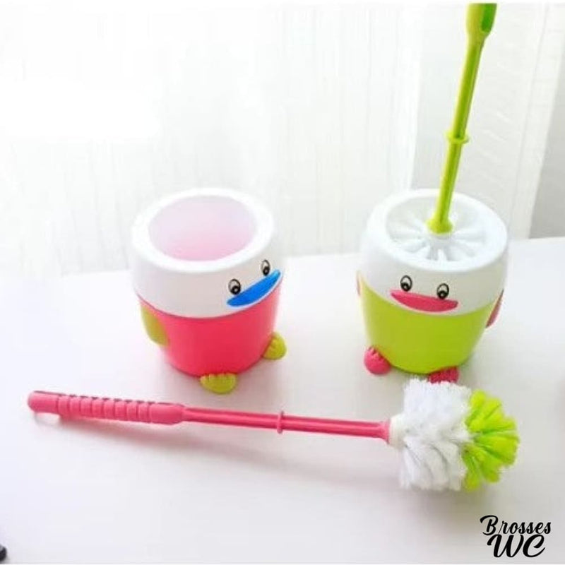 Brosse wc pot en forme de canard