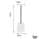 Brosse wc résine gris ou blanc