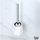 Brosse wc résine gris ou blanc