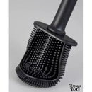 Brosse wc silicone noir
