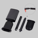 Brosse wc silicone noir