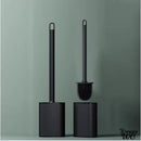 Brosse wc silicone noir