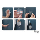 Brosse wc silicone noire