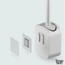 Brosse wc silicone noire