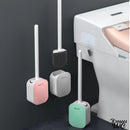Brosse wc silicone noire