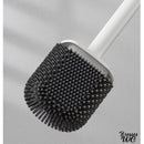 Brosse wc silicone noire