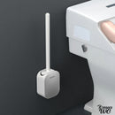 Brosse wc silicone noire