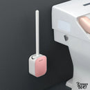 Brosse wc silicone noire