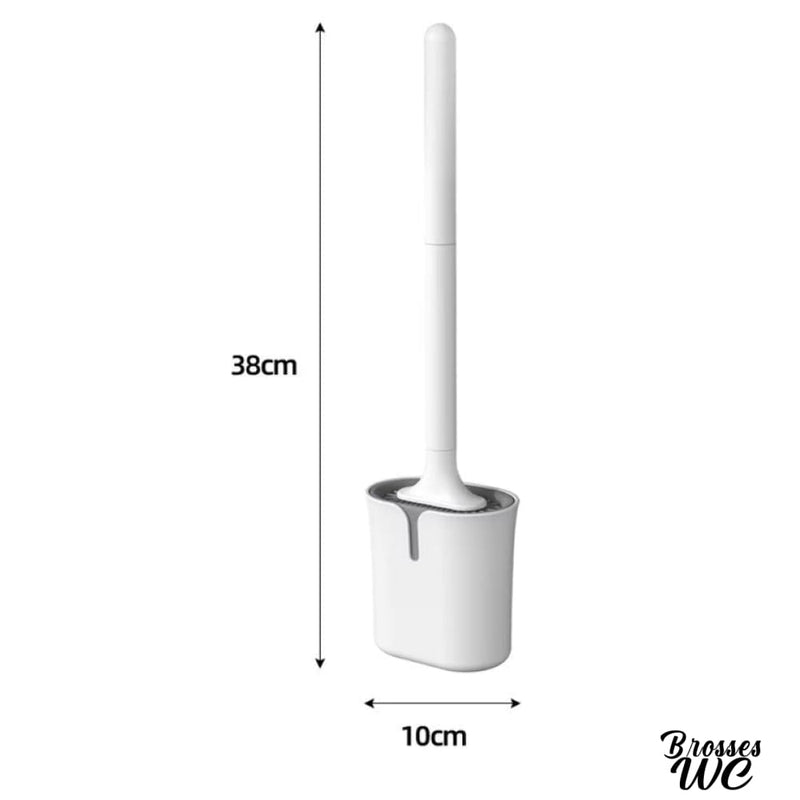 Brosse wc silicone suspendu