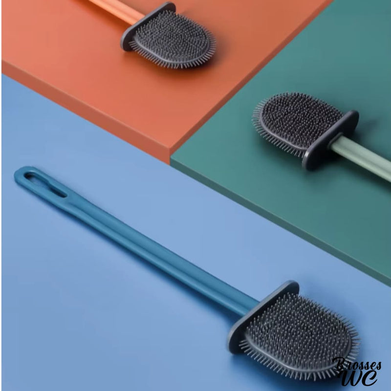 Brosse wc silicone suspendu