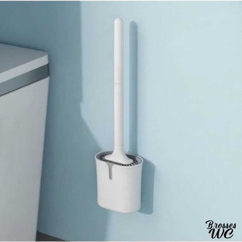 Brosse wc silicone suspendu